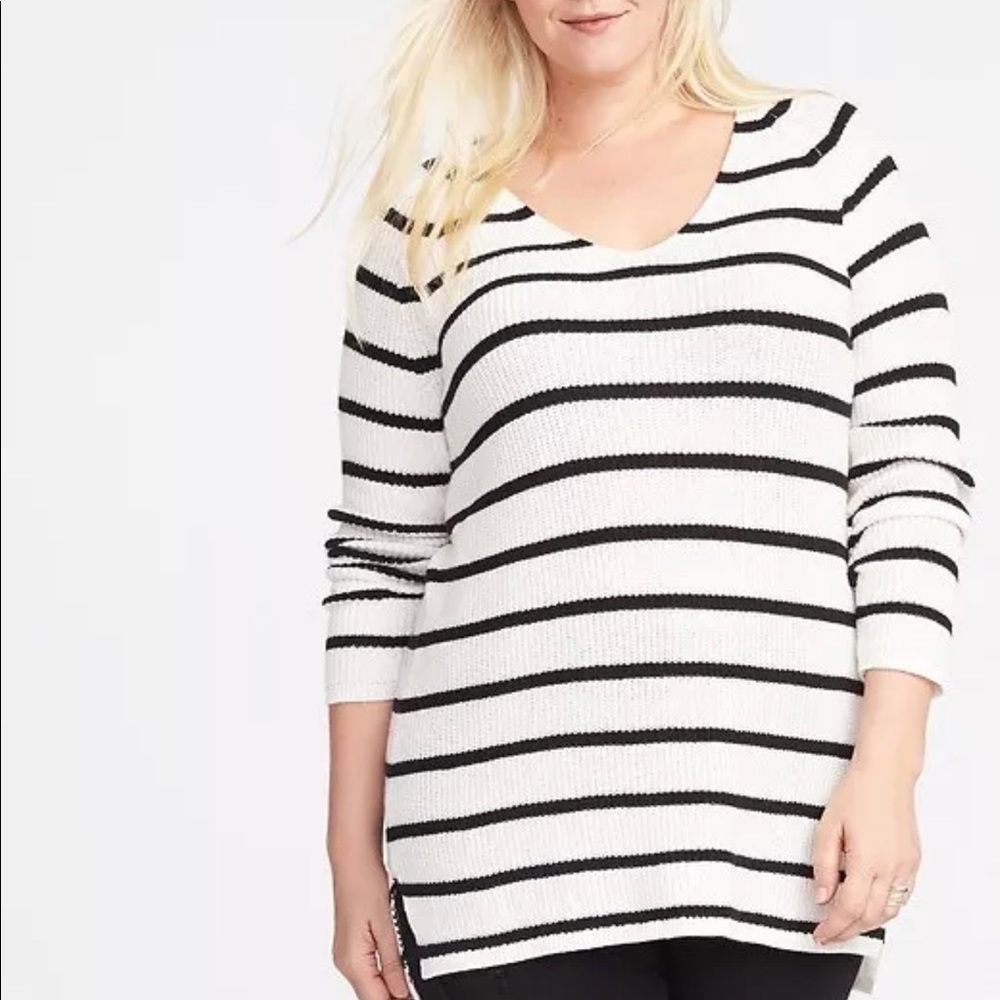 NWT Old Navy Women's Knit Striped Plus Size 1X, 2X